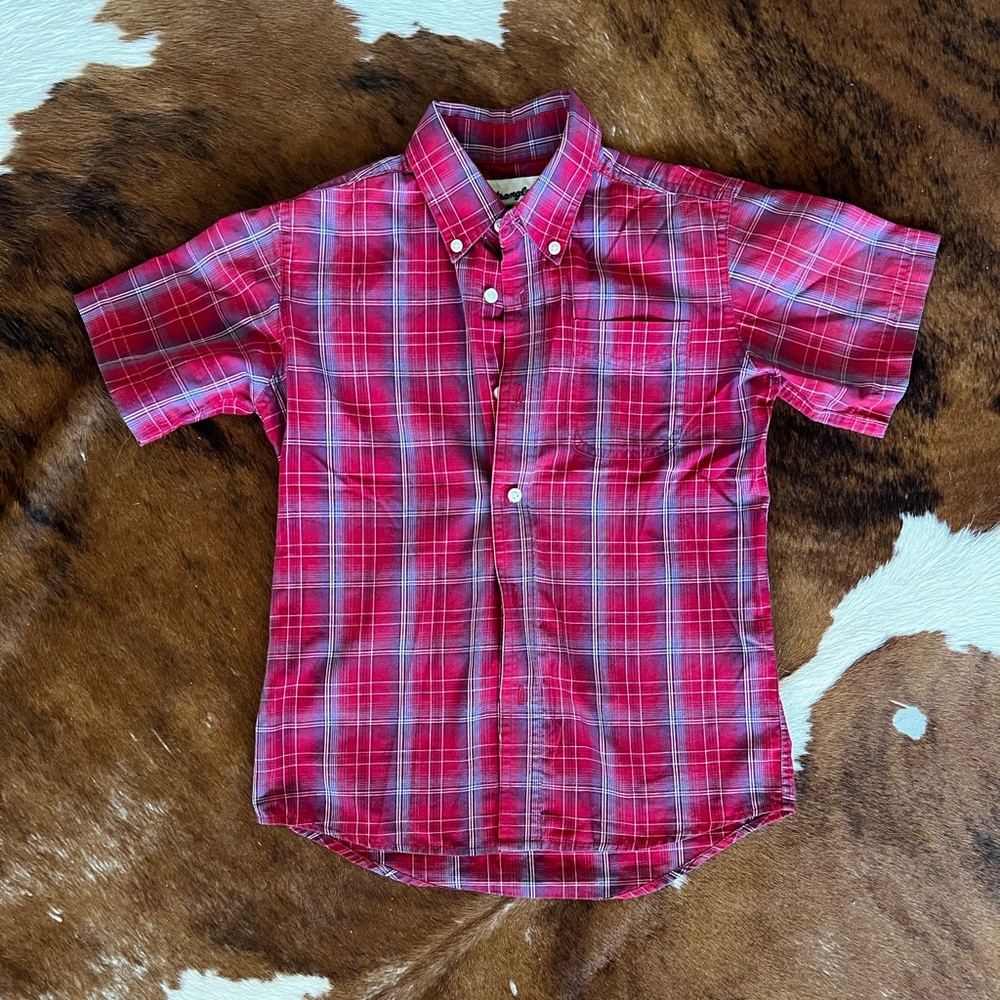 Wrangler RIATA western shirt short sleeve Size medium